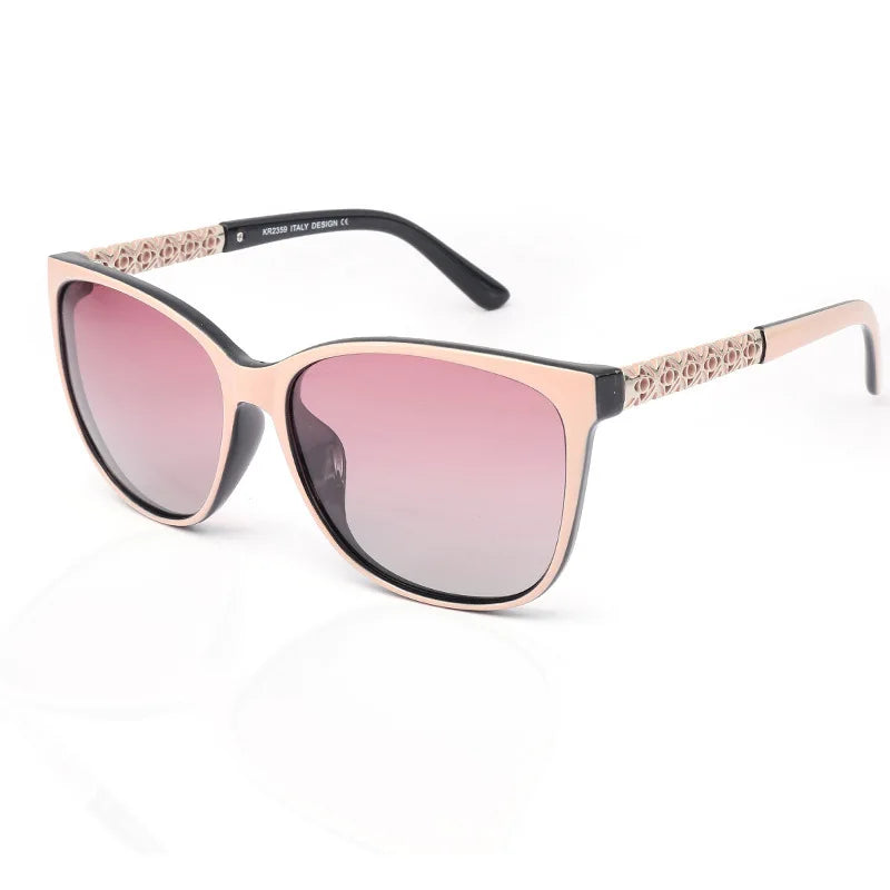 Luxe TR Memory Frame Polarized Sunglasses for Women - UV400 Protection