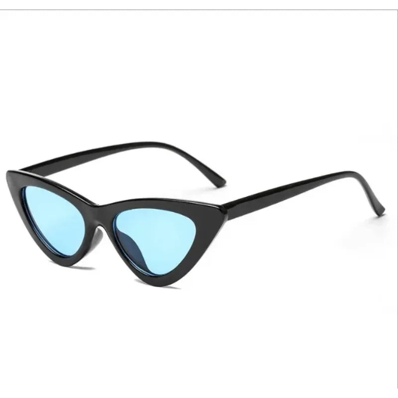Retro Vintage Cateye Sunglasses Women Sexy Small Cat Eye Sun Glasses Brand Designer Colorful Eyewear for Female Oculos De Sol