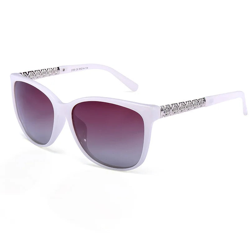 Luxe TR Memory Frame Polarized Sunglasses for Women - UV400 Protection